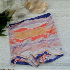 Lululemon Tight Ruched Shorts